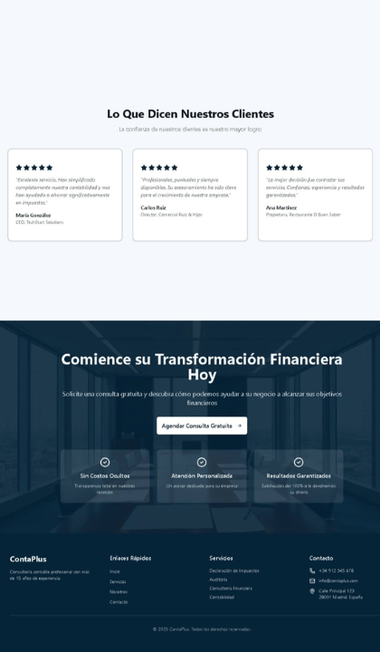sitio web para contador